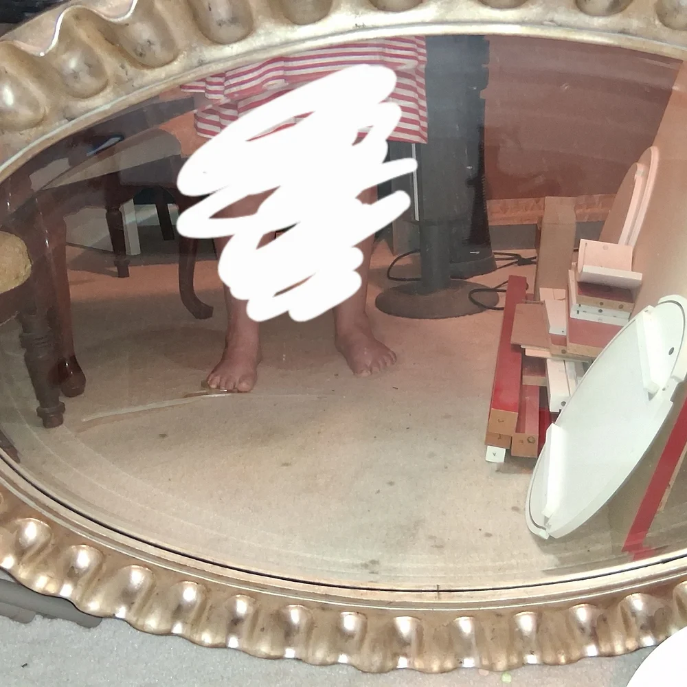 Majestic Gold Oval Wall Mirror